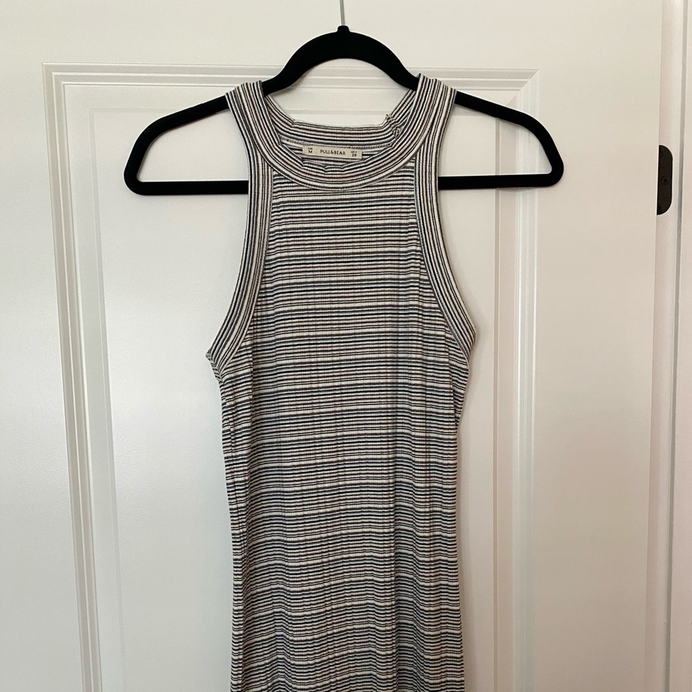 Striped Body Con Dress from UK